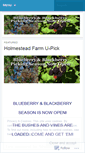 Mobile Screenshot of holmesteadfarm.com